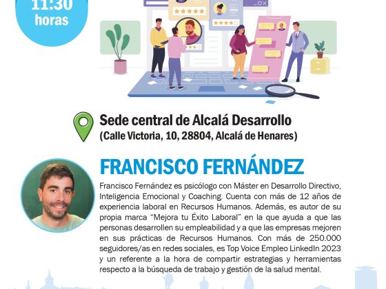 6 de noviembre de 2024, 11:30 horas. Comunica de forma efectiva en tus entrevistas de trabajo. Por Francisco Fernández.